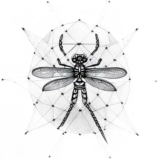 Scorpio Constellation Dragonfly