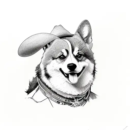 Cowboy Corgi