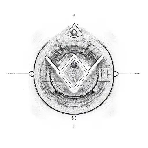 Magic Signs Of Numbers And Digits Abstract