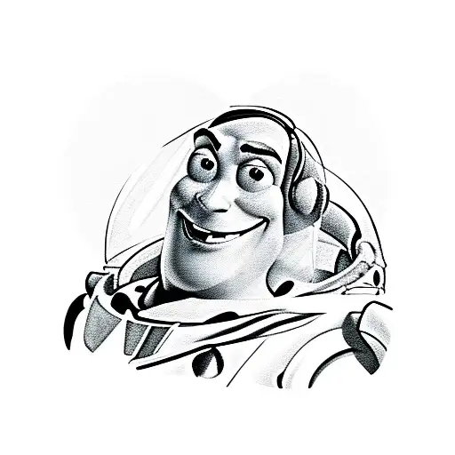 Buzz Light Year And Woody The Cowboy