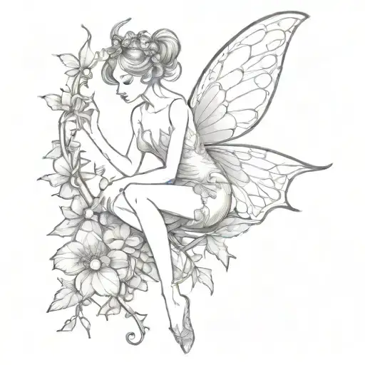 A Sitting Fairy