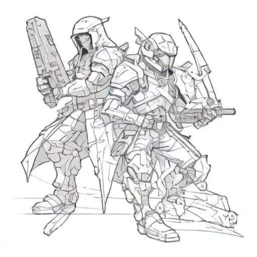 Gaming Characters Exploring