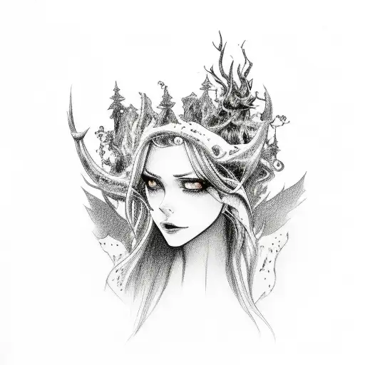 Black Forest With 1992 And 2003 And Lucifer Tear