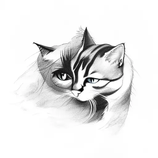 Black Cat On A Cloud