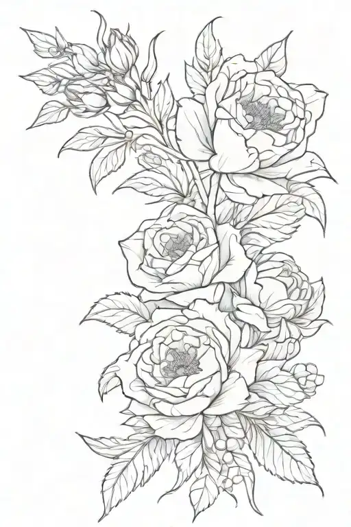 Prime Rose Larkspur And Peony Bouquet
