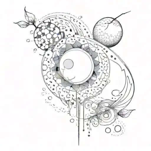 Dots And Half A Moon