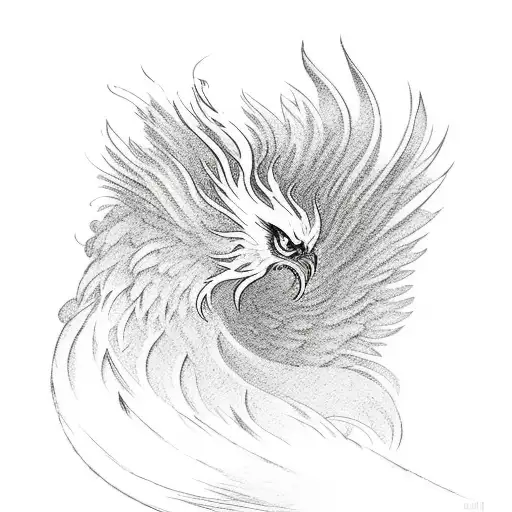 Phoenix Rising Out Of Book