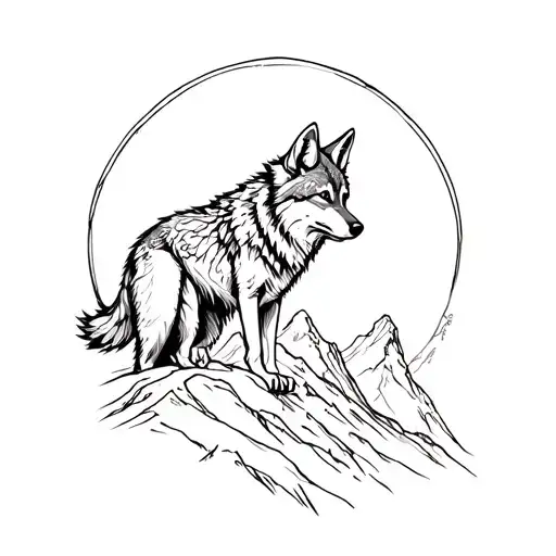 Coyote On The Mountain