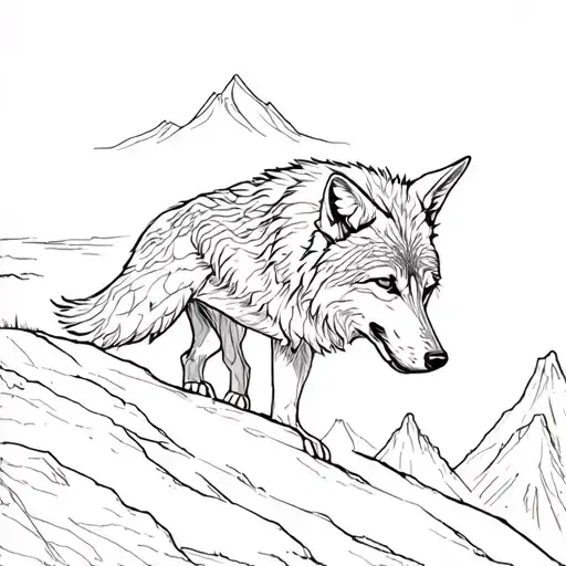 Coyote On The Mountain