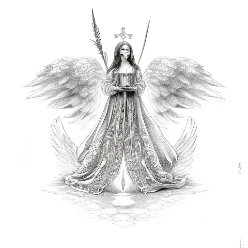 Wheel With Angel Wings