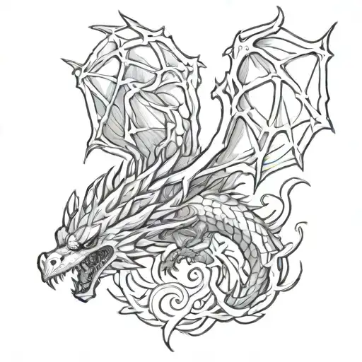 Acnologia Dragon Flying