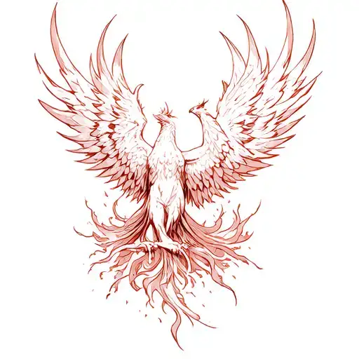 Phoenix Rising From The Ashes