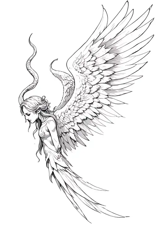Angel Wings Is A Devil's