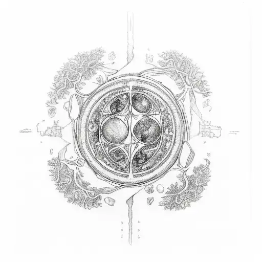 Yggdrasil Vegvisir 5 Raben