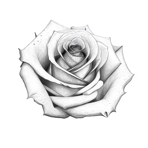 Rose And Sophia In Its Stem