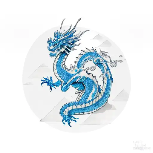 Calm Azure Dragon