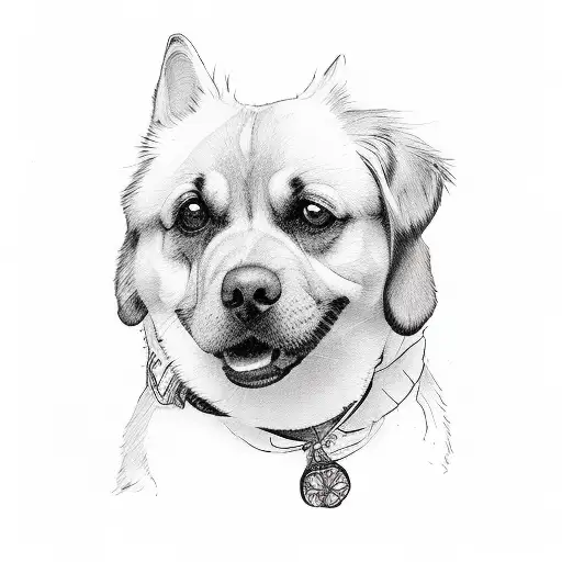 Jake The Dog From Adventure Playing The Violin