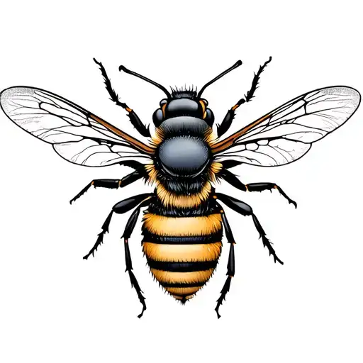 Bee With B6 Incorperated Somehwhere But Not Obvious