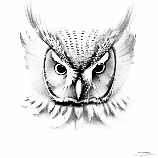 Ox With Owl On Its Shoulder