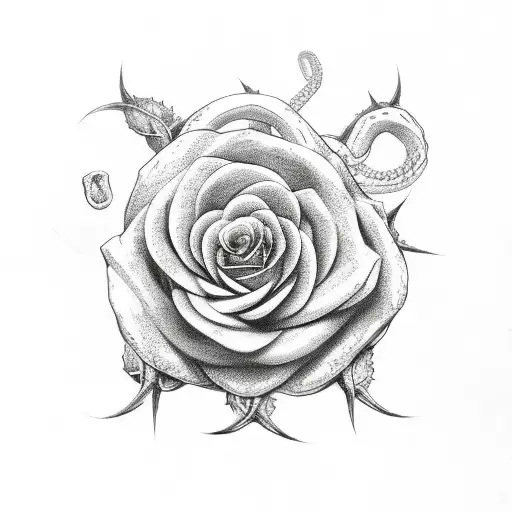 Rose Vines Thrones And Snake