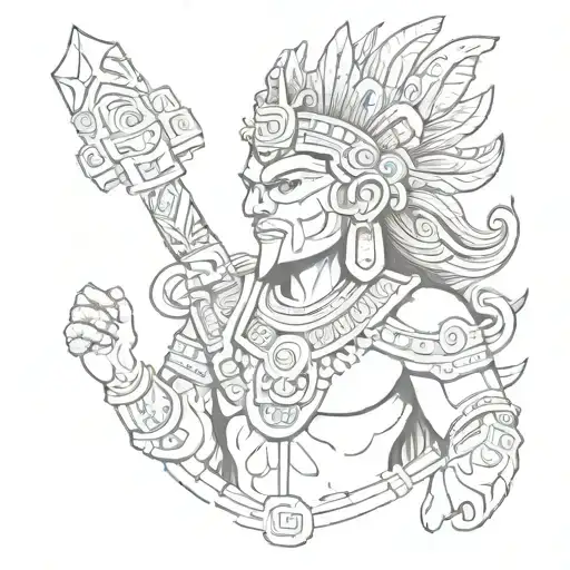 Itzamna Mayan God