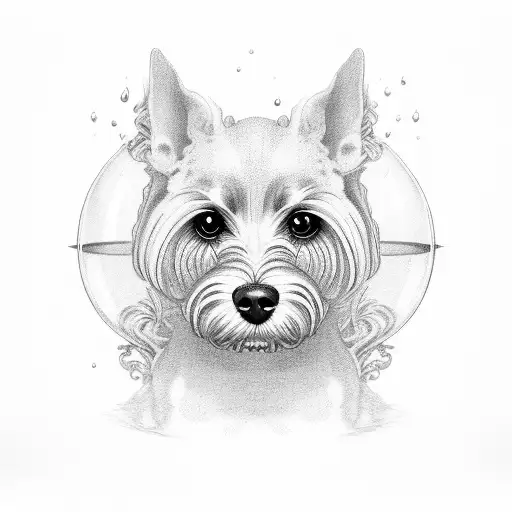 Brandy Glass Dog