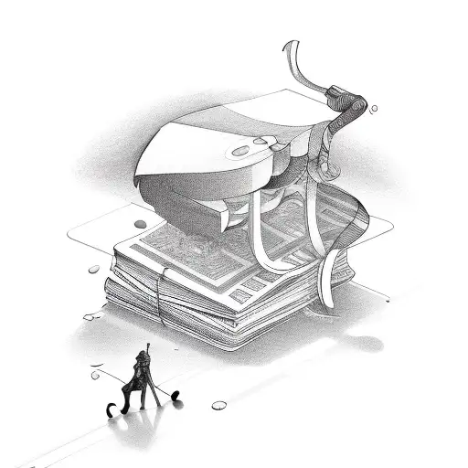 Open Book With Music