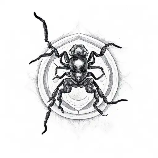 Scorpion With 2003 Under It