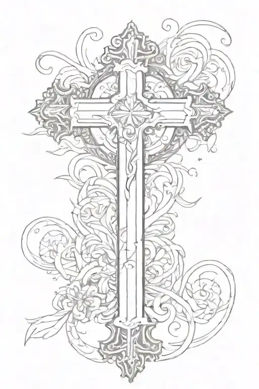 Cross With Bible Verse
