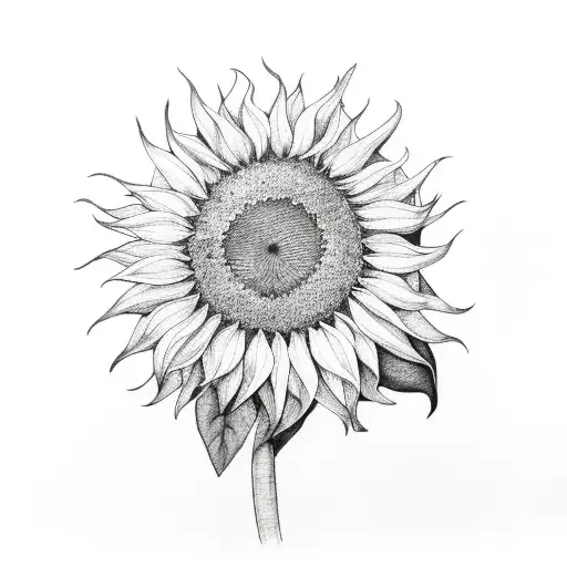 Monstera Plant With Sunflower