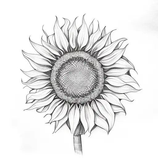 Monstera Plant With Sunflower