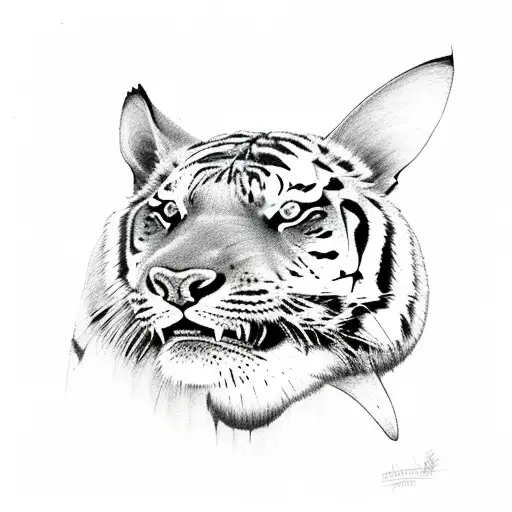 Realistic Tiger Shark Sketch