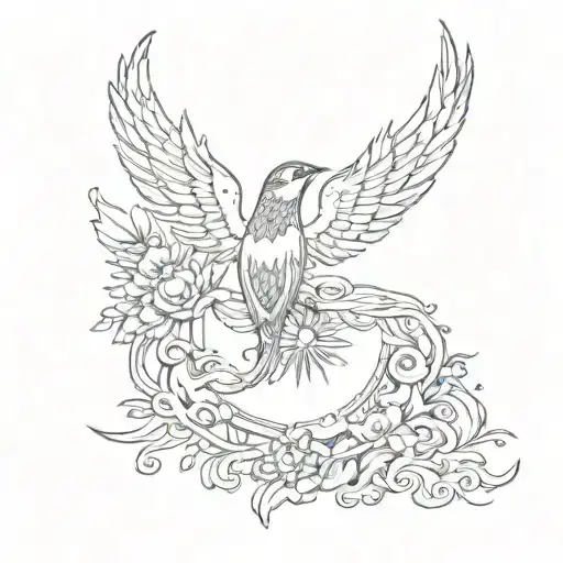 Tattoo Representing Healing And Protection