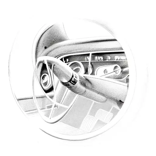 Classic Car Steering Wheel
