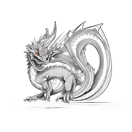 Cute Anime Dragon