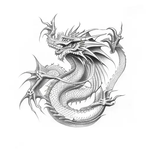 Simple Dragon Forearm