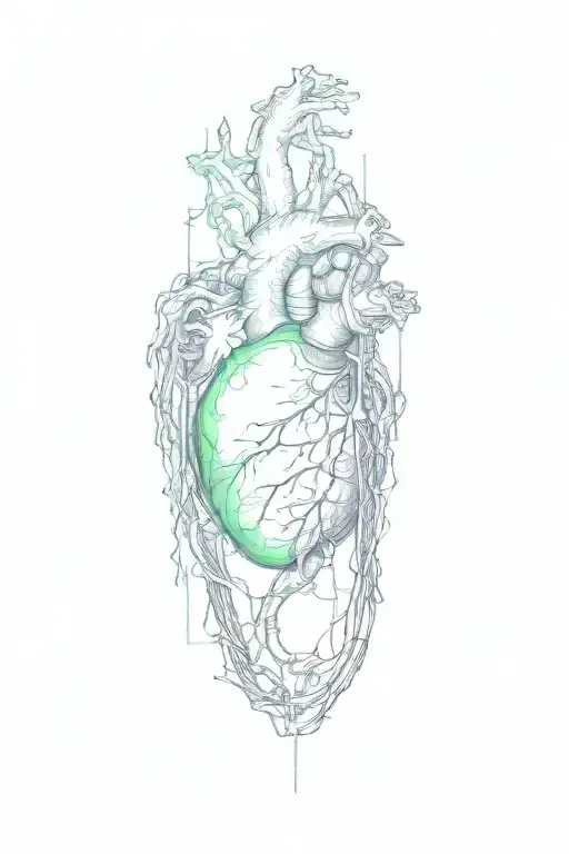 Add Green Shading And Ecg Line