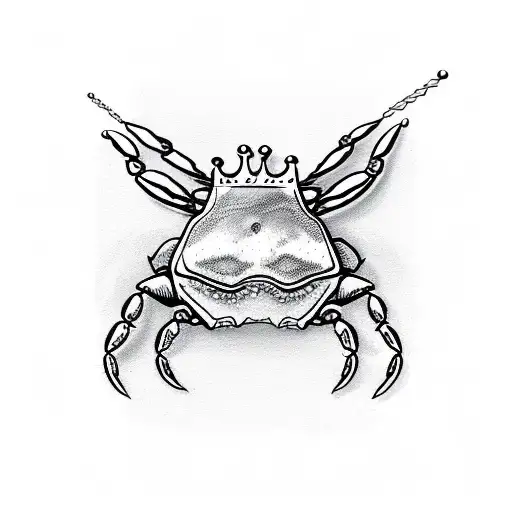 Crab With Crown