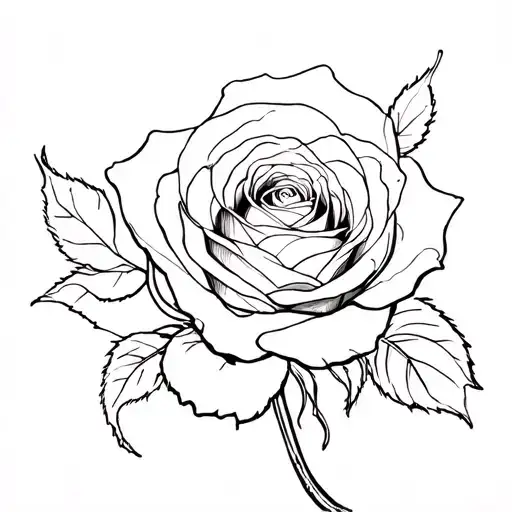 Bringing With Rose In The Mouth