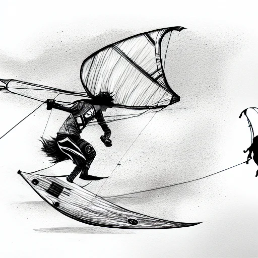 Kite Surfer Dog