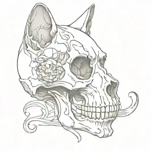 Cat Skull