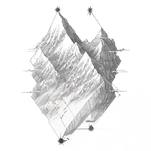 A Mountaineer Scaling A Mountain Peak Formed By The Double Helix Structure Of Dna