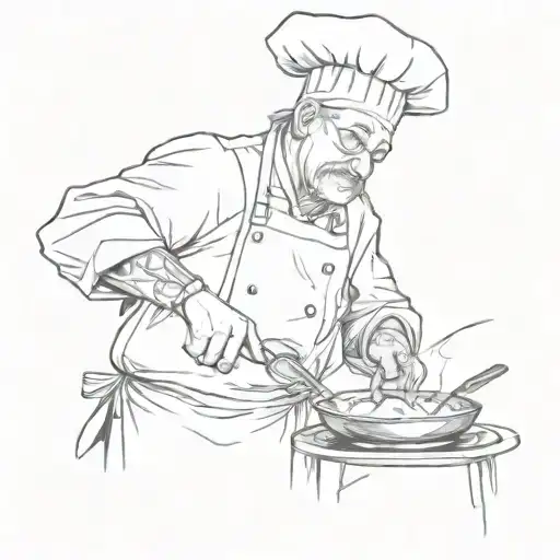 Chef Cooking