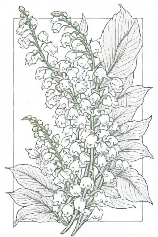 Lily Of The Valley And Hawthorn Flower