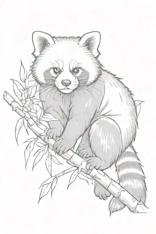 Red Panda Bamboo