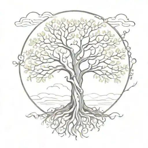 Tree Of Life Tempering A Storm