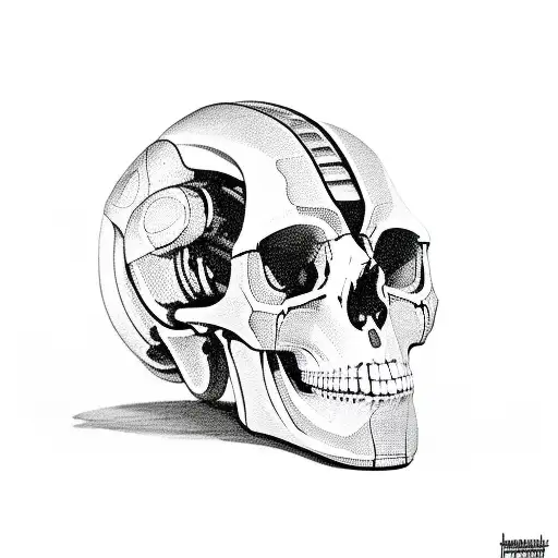 Artificial Intelligence Robotic Skull