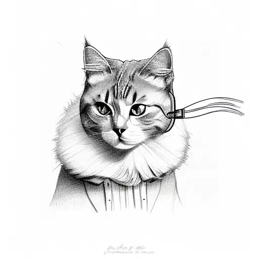 Cat With Broken Ears