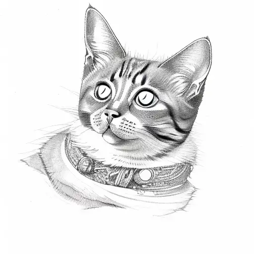 A Cat With Broke Ears