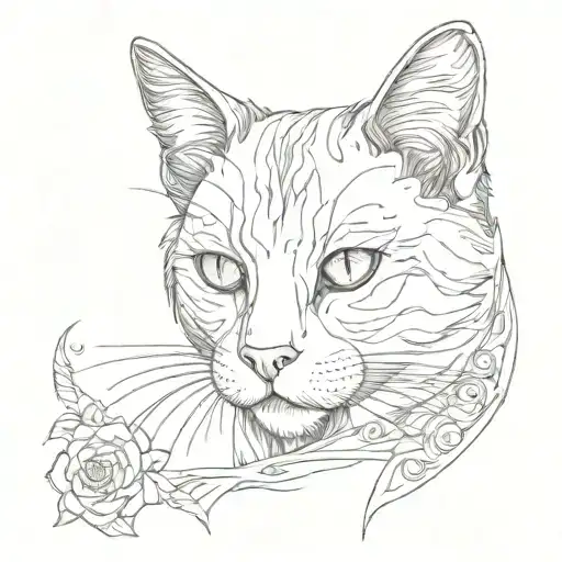 Cat With Name Tesario